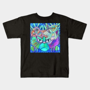 Psychedelic Vision Kids T-Shirt